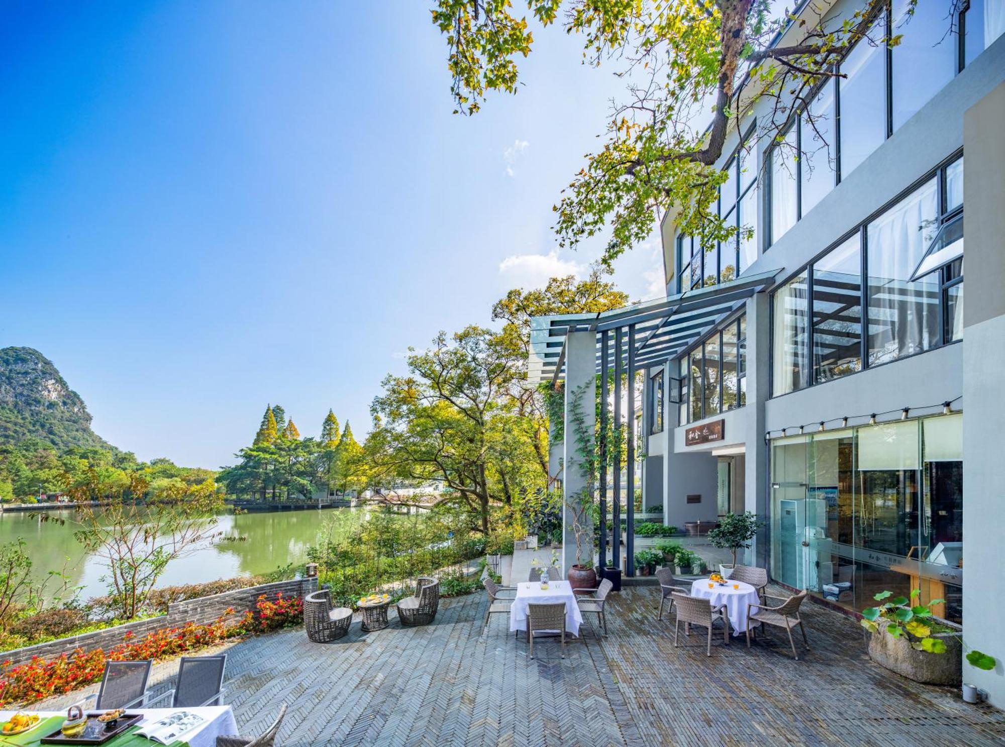 HeShe Hotel Guilin Buitenkant foto