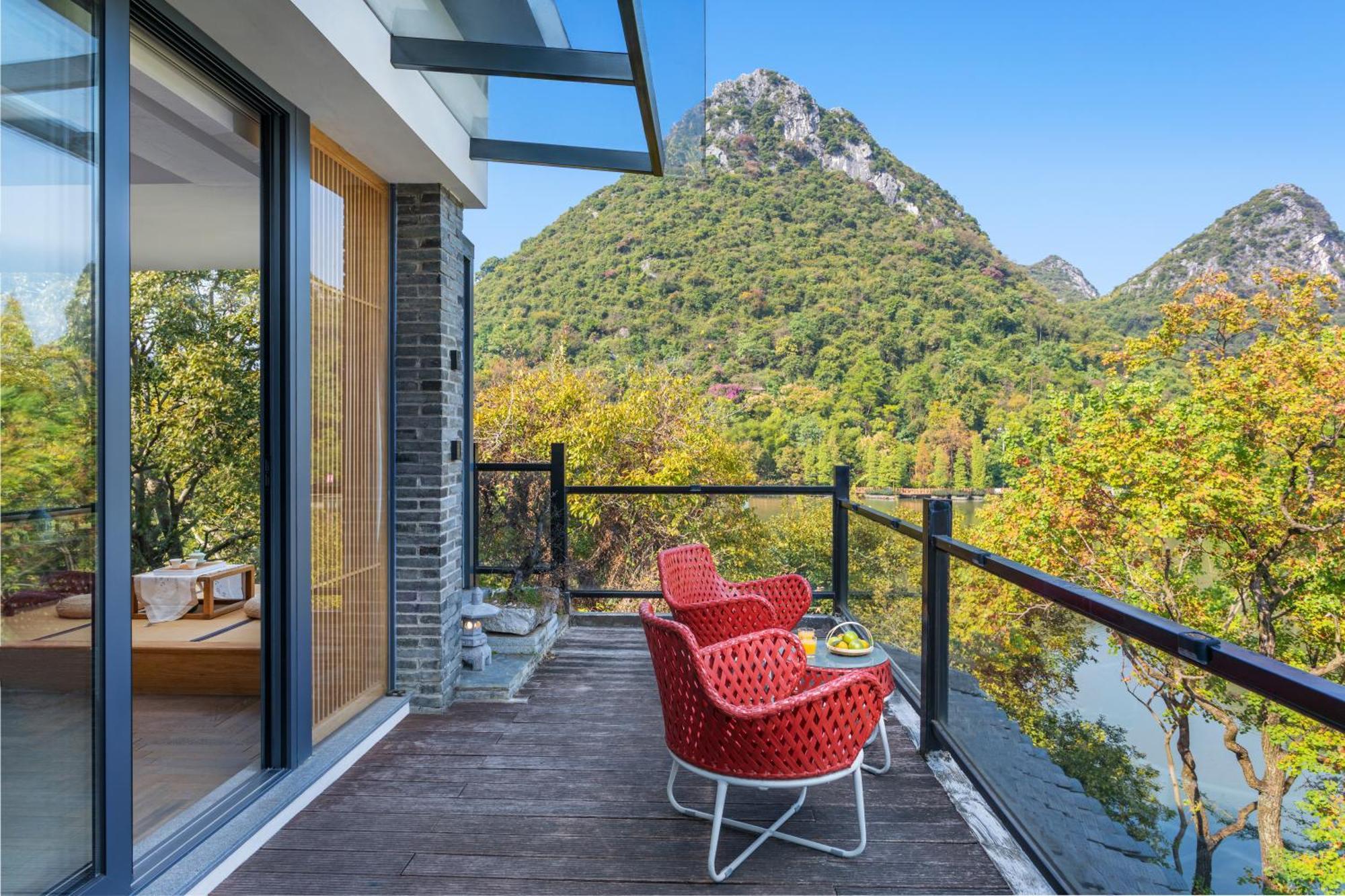 HeShe Hotel Guilin Buitenkant foto